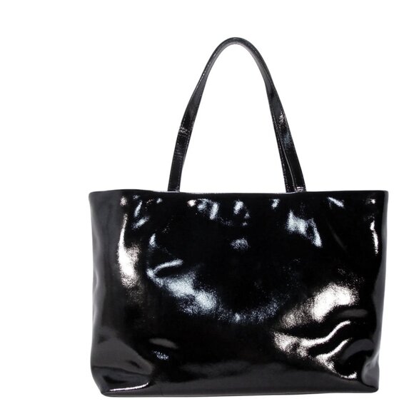 KATE SPADE Veranda Place Evie $268 Patent Leather Bow Tote Bag - Picture 5 of 12